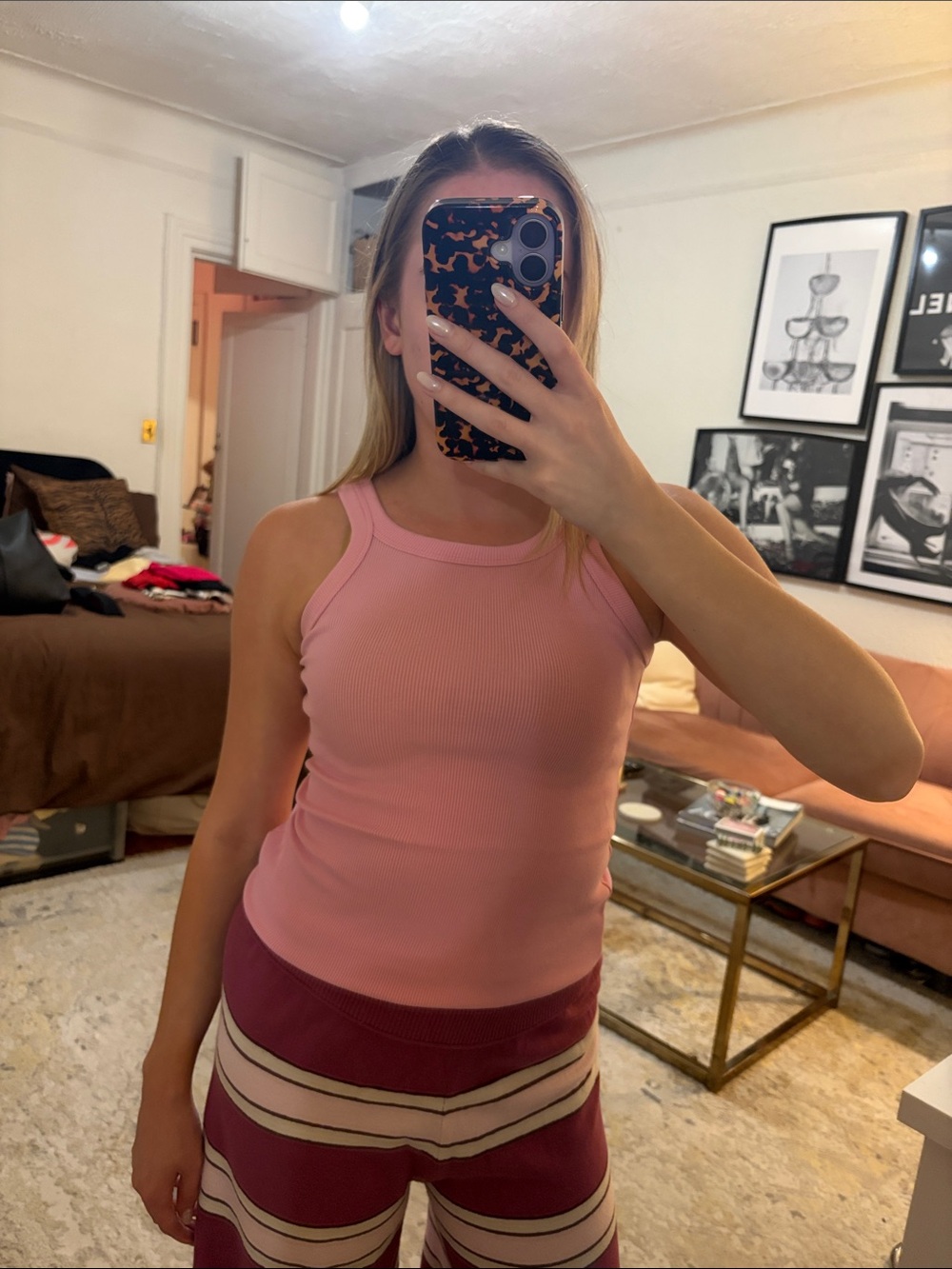 Pink Tank Top